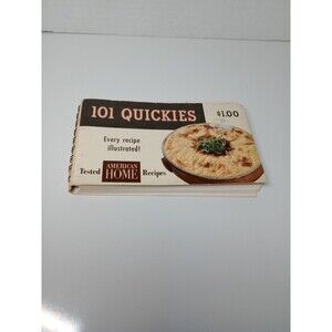 Vintage 1953 American Home 101 Quickies Recipe Booklet